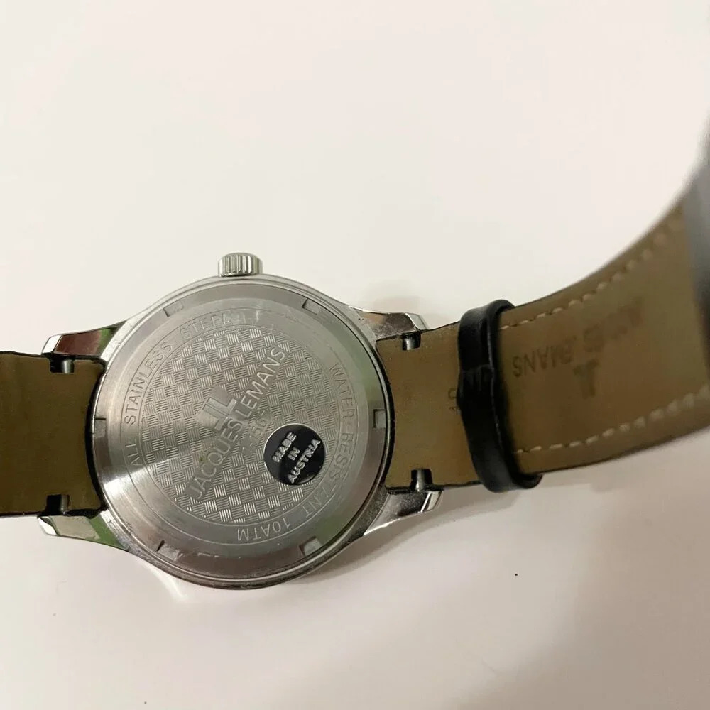 Jacques Lemans Ladies Watch 1-1567 Made In Austria Needs Batteries - Picture 7 of 15